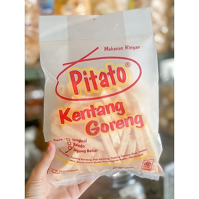 Pitato goreng 95 gr 250 gr