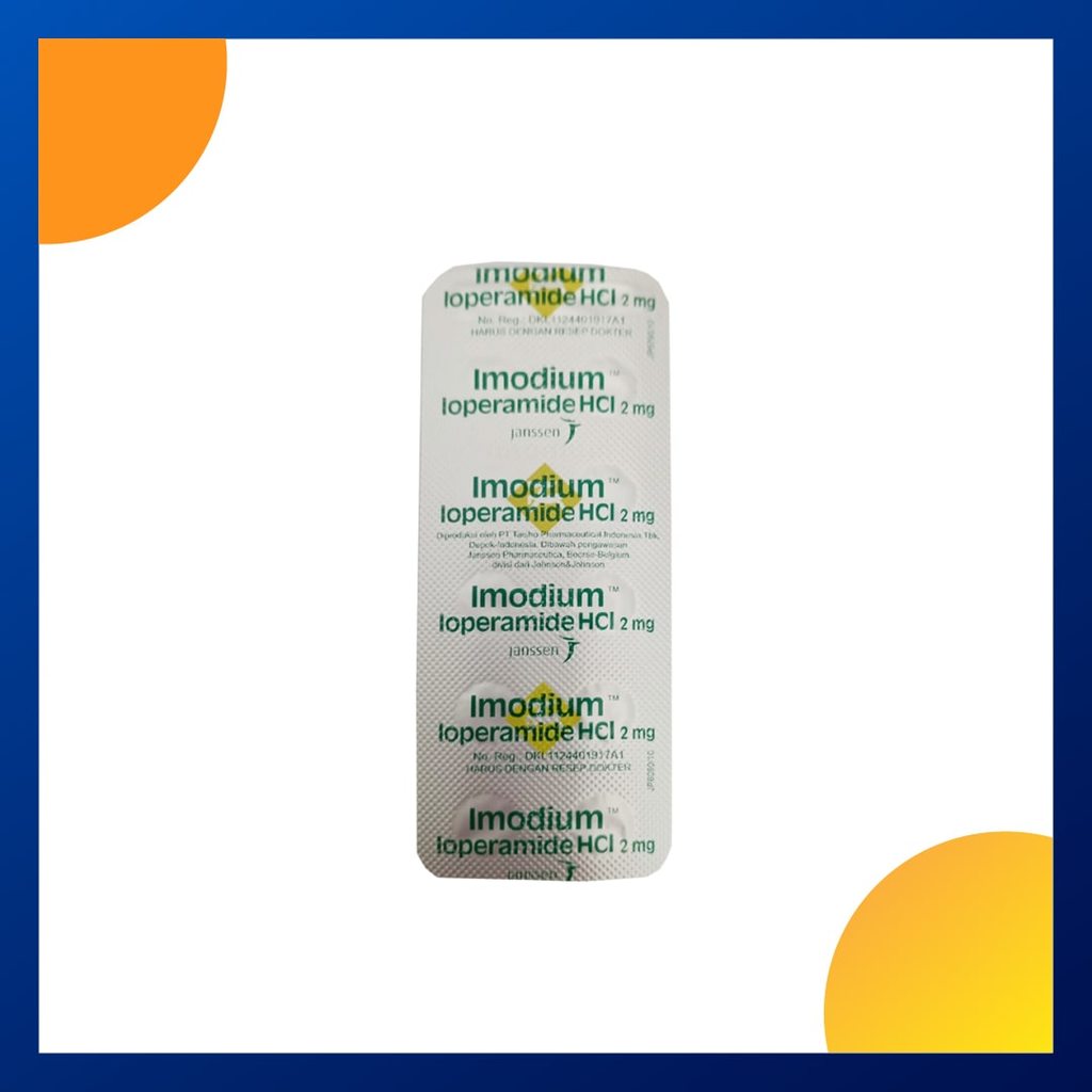 IMODIUM 2 MG 1 BLISTER @ 10 TABLET SALUT SELAPUT