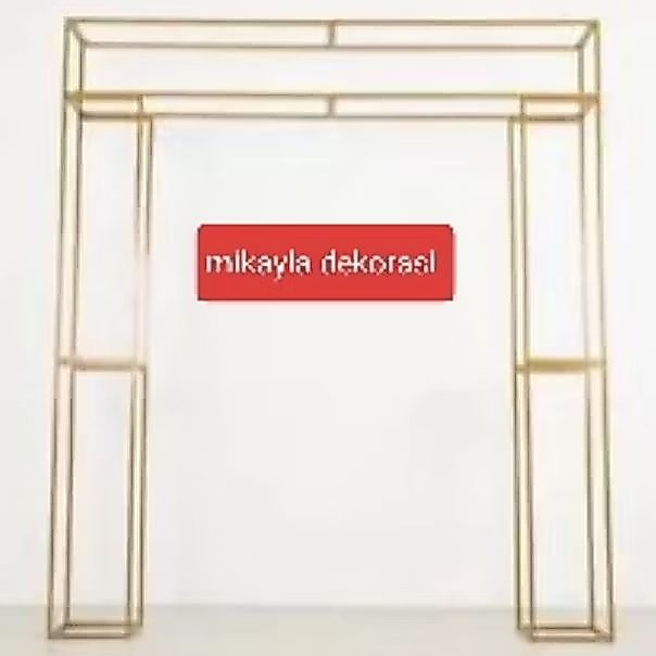 GAPURA KOTAK DEKORASI / GAPURA PINTU MASUK