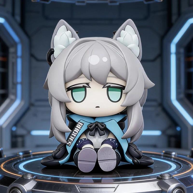 Arknights Rosmontis Anime Game Figure Vulpisfoglia/Texas/Civilight Eterna/Lappland/Crownslayer Actio