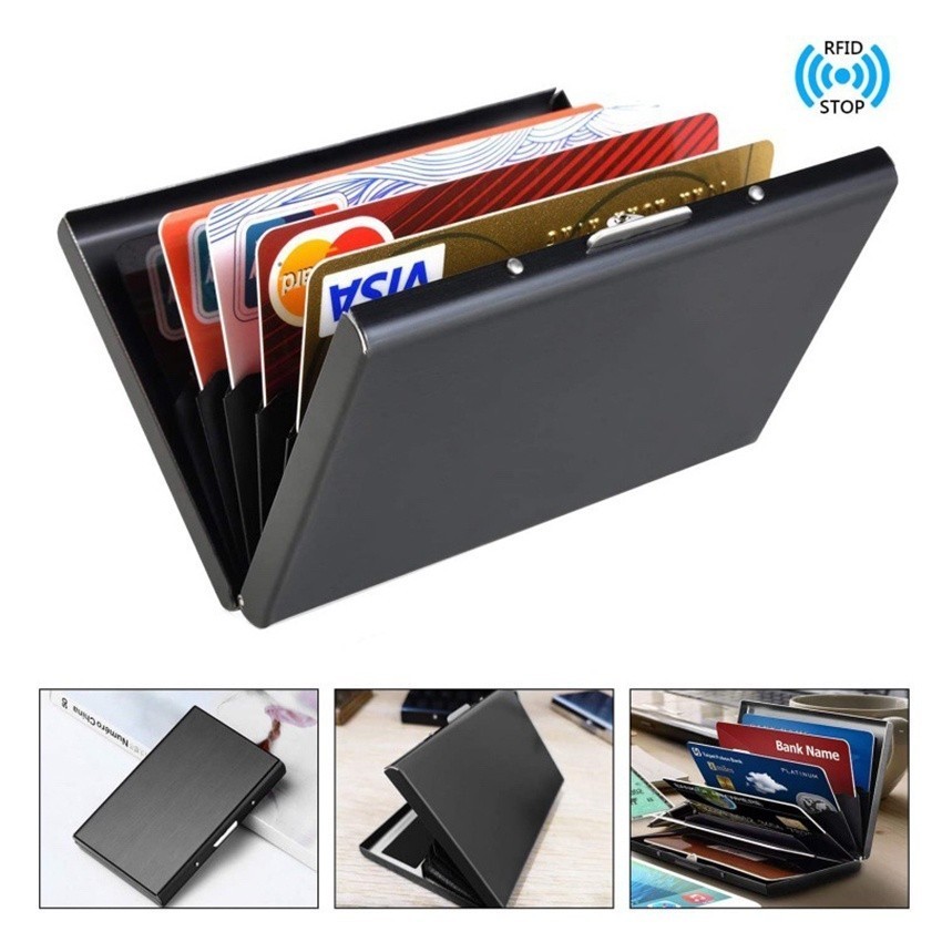 Smart wallet dompet pintar anti maling saldo Sm