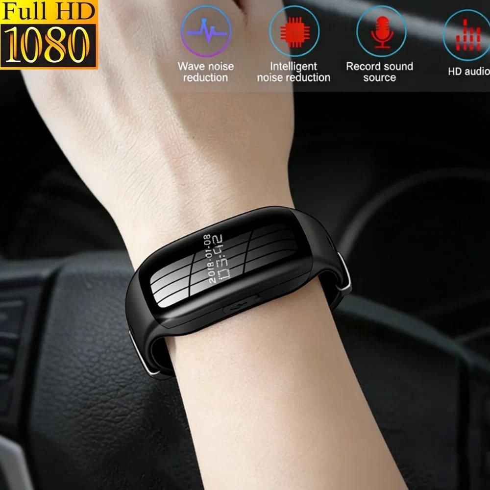 8-128GB SmartWatch 1080P HD Auo Voice Recorder Wristband Can Take photos Camera Watch Intelligent No