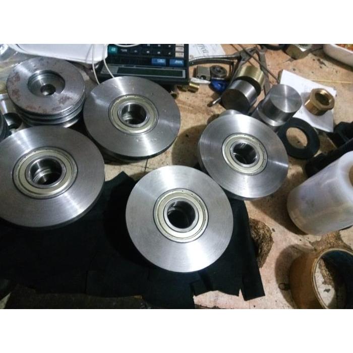 roda lift besi bukan coran Unp 5cm terlaris