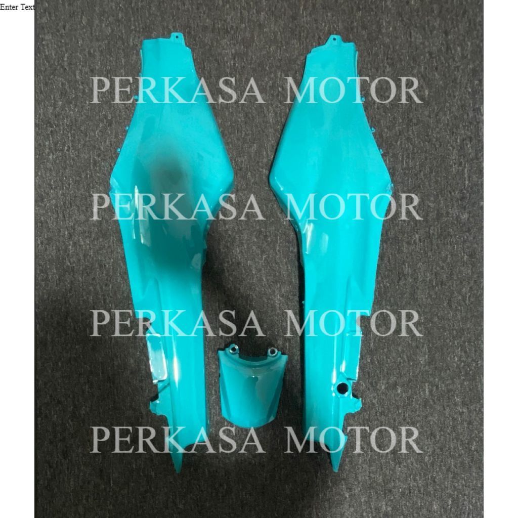 Cover Body Belakang Shogun R 110 Berkualitas Warna Hijau Tosca