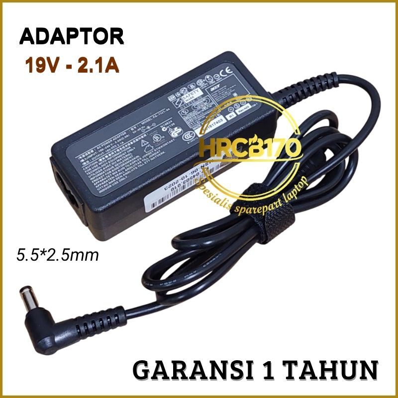 Adaptor Charger Laptop Acer Z3 Z3-451 Z3-451/8 ( 19V - 2.1A ) -HRCB