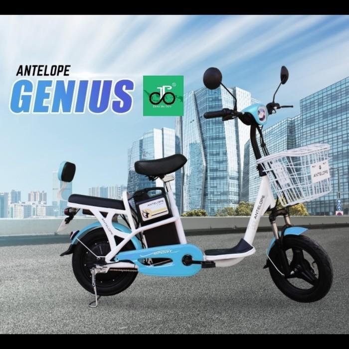 MEGA SALE Sepeda Motor Listrik Antelope Type Genius (4 baterai) (FREE ONGKIR)