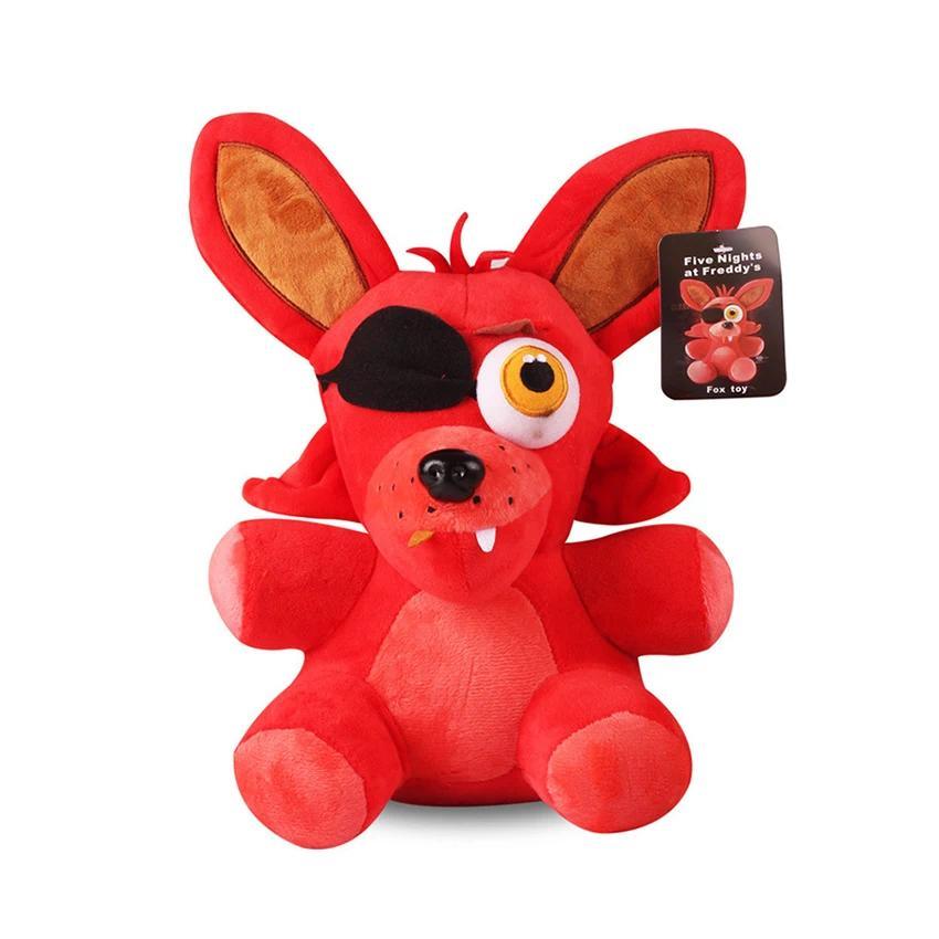 Hot FNAF Plush Toys Kawaii Freddys Animal Foxy Bonnie Bear Ribbit Stuffed Plush Toys In Stock Plush 