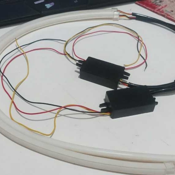 Led bar alis E putih kuning