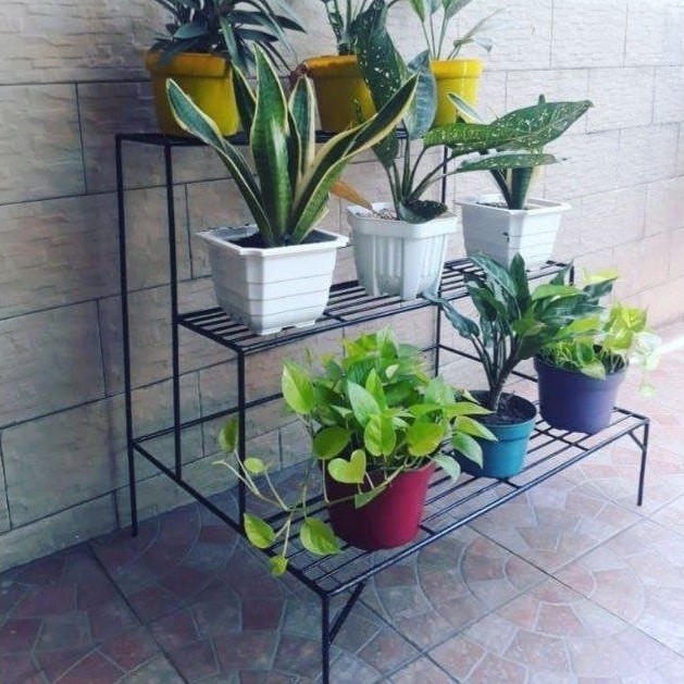 Promo Murah Vertikal Garden Besi Kotak Skat ruangan dekorasi artificial taman Wall Planter Pot Dindi