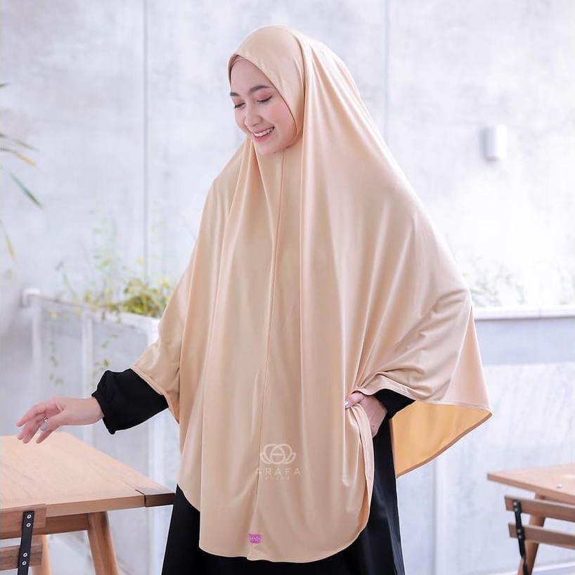 NEW ARAFA HIJAB - KHIMAR LIVIA SIZE XL - HIJAB INSTAN BY ARAFA HIJAB