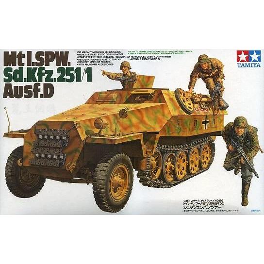 Tamiya 35195 1/35 German Mtl. SPW Sd.Kfz. 251/1 Ausf.D