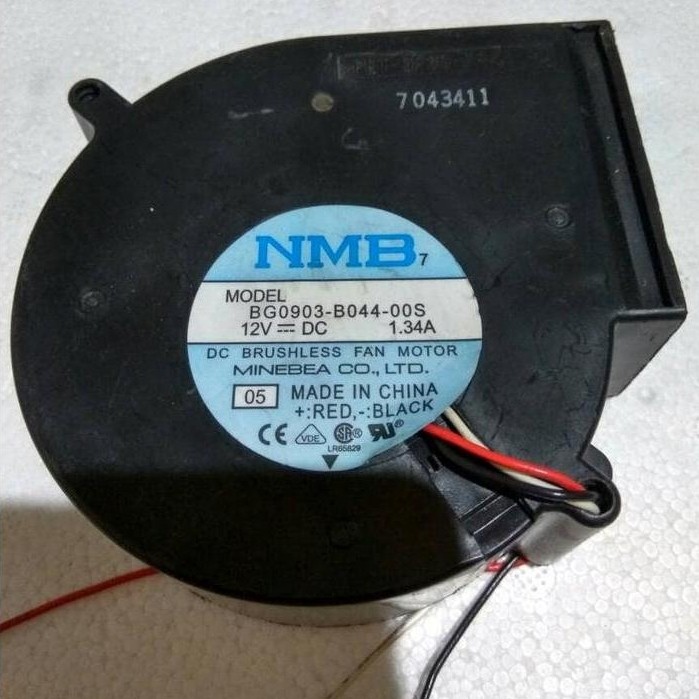 Kipas blower keong NMB 12V 1.34A BG0903-B044-VTL