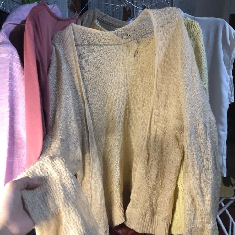 preloved outer wanita, baju wanita, outer rajut