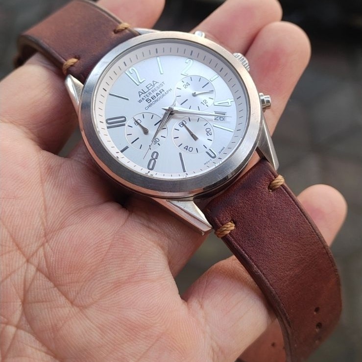 jam tangan original Alba pria second bekas preloved