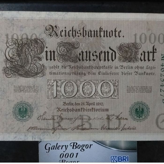 Langka uang Jerman 1000 Mark