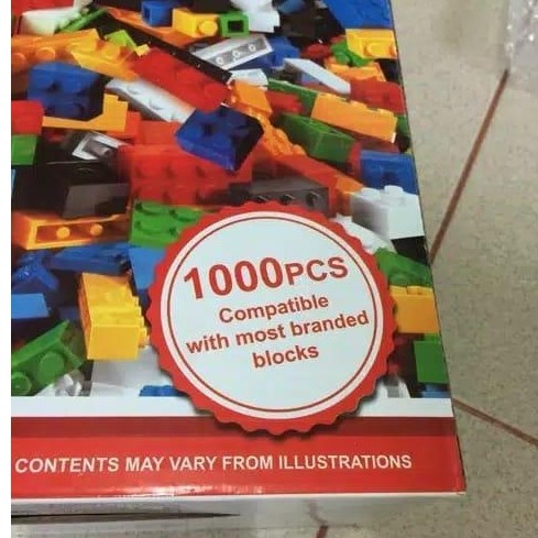 LO Mainan Anak Brick / Balok 1000pcs / Bulding blocks 1000pcs
