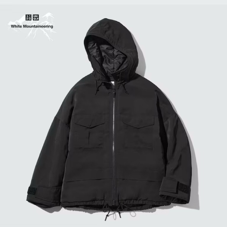 Uniqlo Hybrid Down Oversized Parka (White Mountaineering) Second