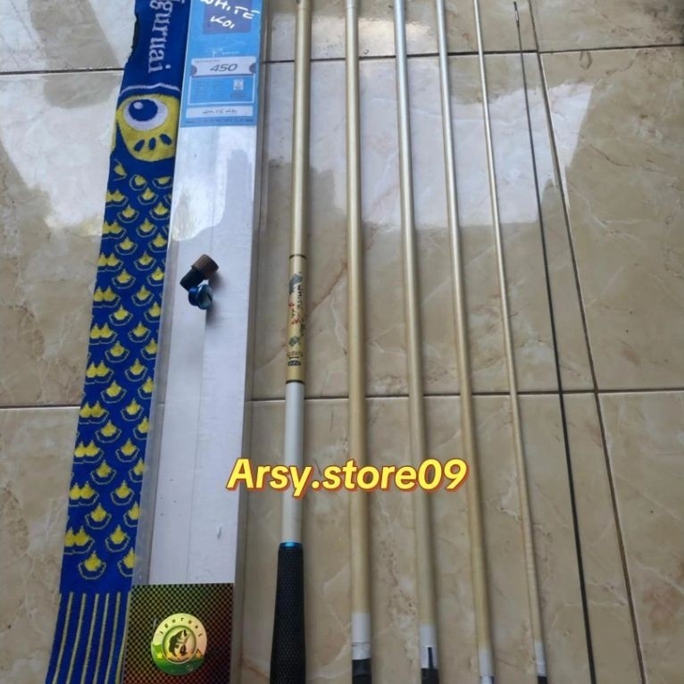 TEGEK IGURUAI WHITE KOI UKURAN 450