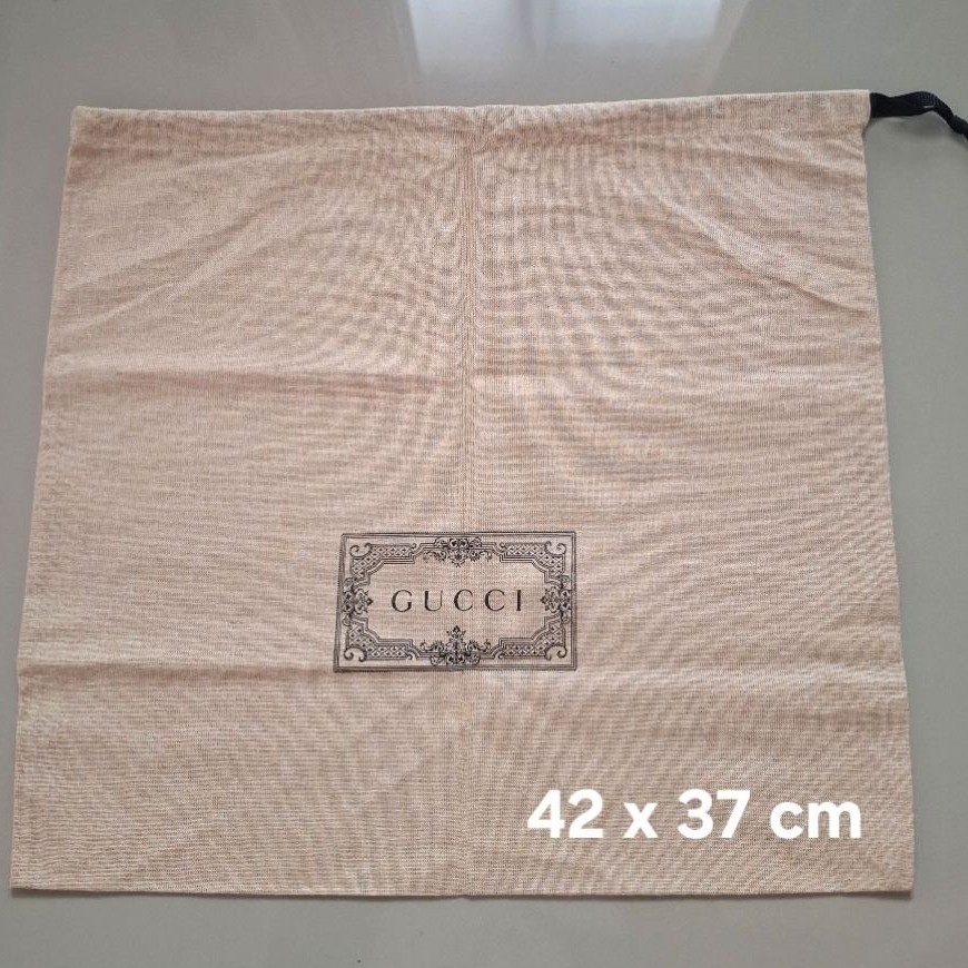 dustbag gucci brown authentic