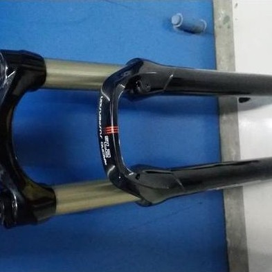Fork 27.5 Rst First QR T100 Taper Black Kode Barang Rj01889