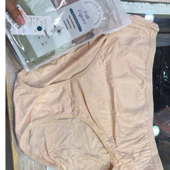 celana dalam sorella untuk wanita bahan bamboo full figure isi 4 S25-073308