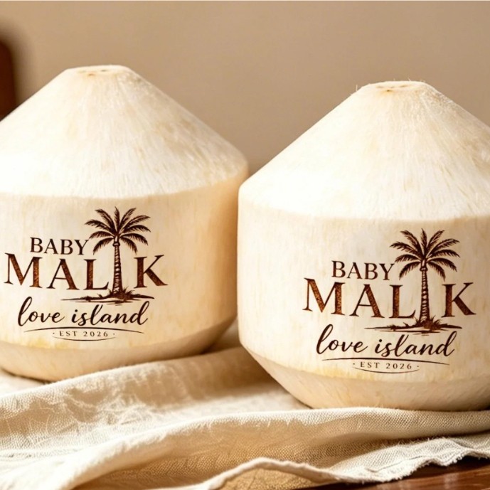 Kelapa muda Stamp/Cap Bakar untuk hotel, resto, padel, dll.( khusus grosir)