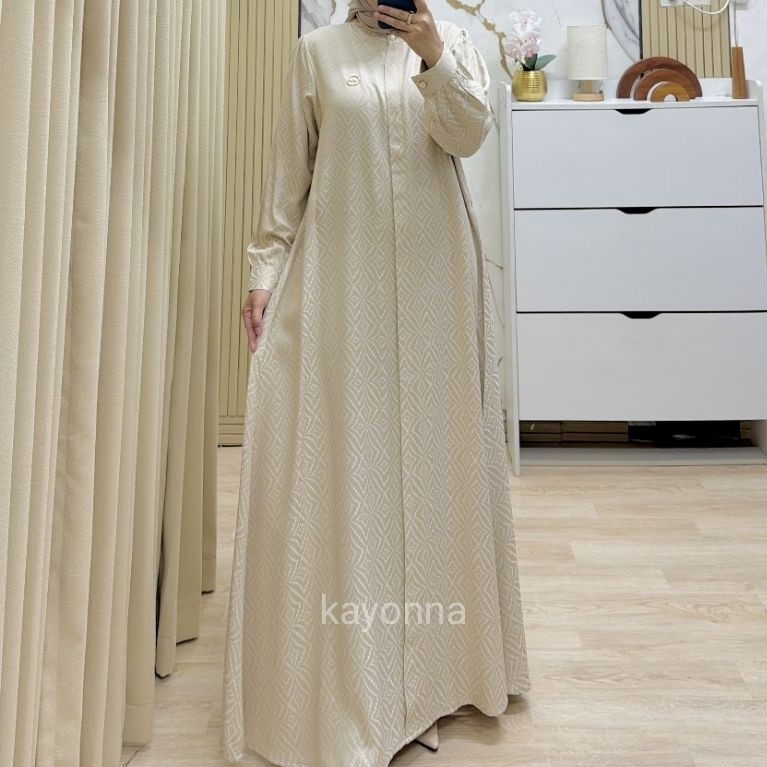 Gamis bahan viscos jaguar