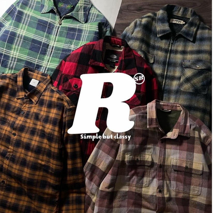 Kemena Lengan Panjang Outer Jacket Flannel Shirt Wool Tebal Sherpa Fleece Unisex