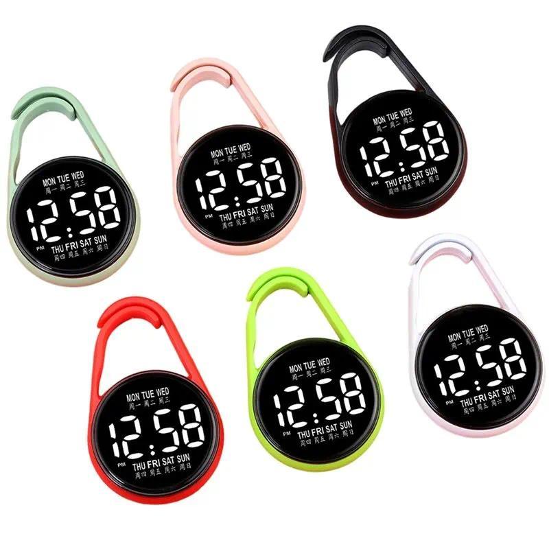 A32HOT-Study Companion Clock LED Electronic LED Hanging Watch Digital Electronic Hanging Watch Digit