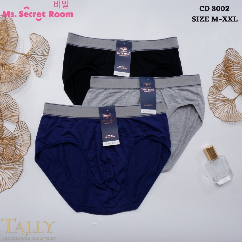 TALLY CD PRIA 8002 | BAHAN KATUN MODAL | SIZE M-XXL | MIDI WAIST