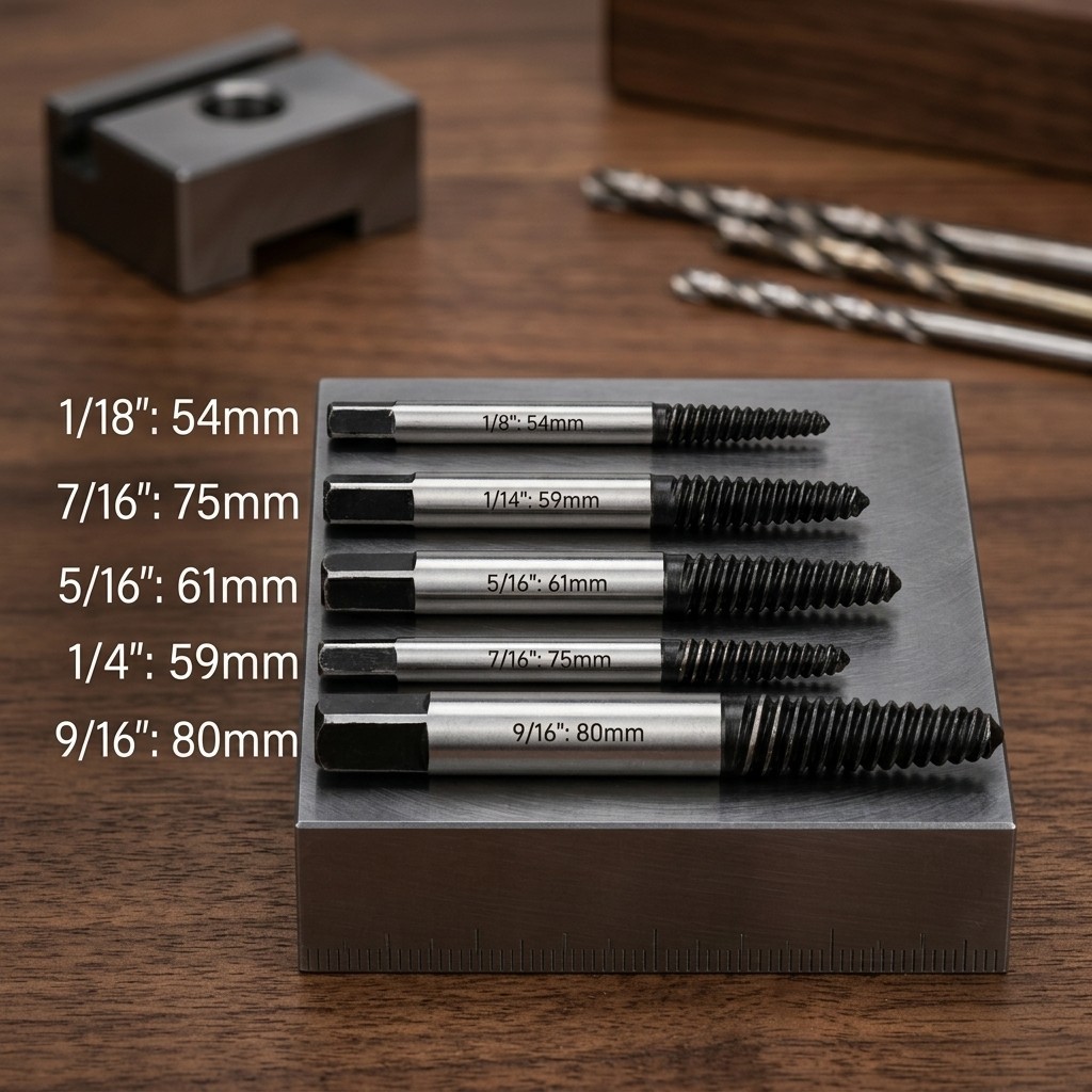 Mata Bor Pencabut Senter Baut Rusak Patah Taffware Original Premium 5in1