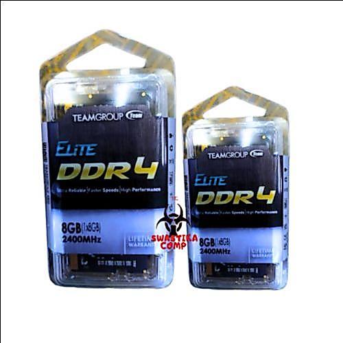 Ram Laptop Memory TEAM ELITE Ddr4 8Gb 2400Mhz PC4 19200 - 8Gb-2400Mhz