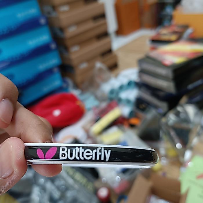 Side Tape Bet Tenis Meja Butterfly Resin Timbul