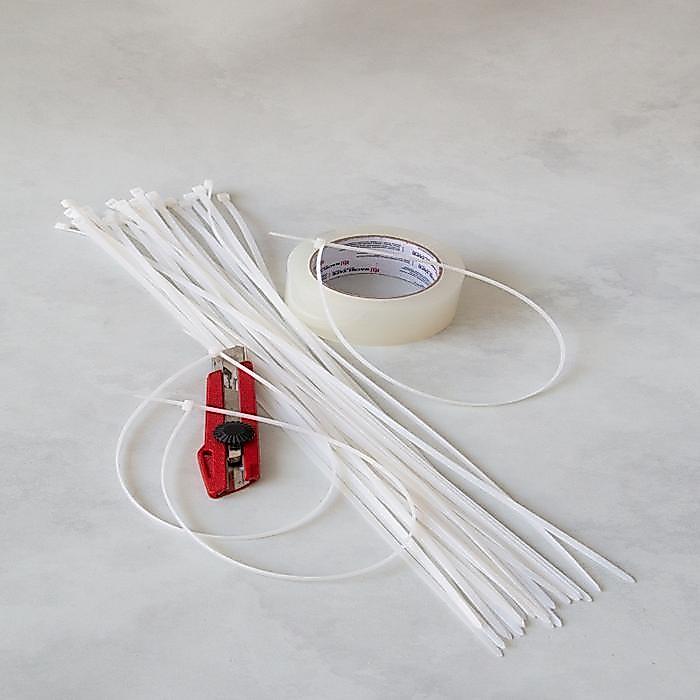 "New" CABLE TIES 4,8 X 500 mm WHITE
