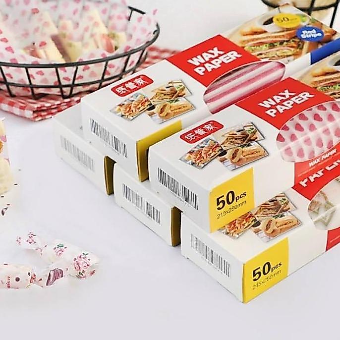 Wax Paper / Kertas Anti Minyak / Burger Paper / Sandwich Paper