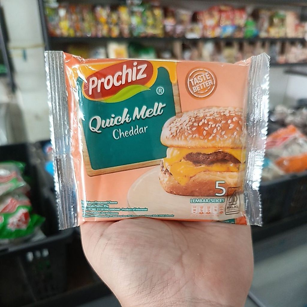 Keju Slice Prochiz Quick Melt Isi 5 Lembar