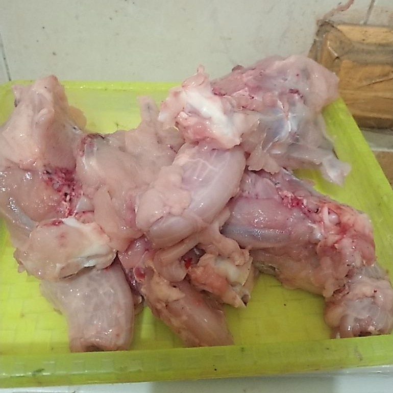 Tulang ayam bekas filet 500g/balungan ayam