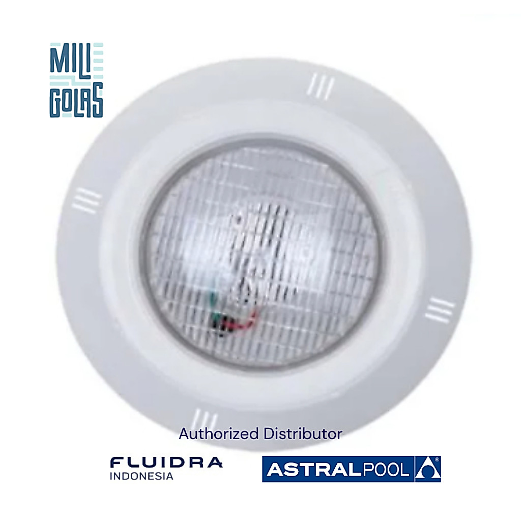 ASTRALPOOL HALOGEN LIGHT FLAT WHITE 100W ABS