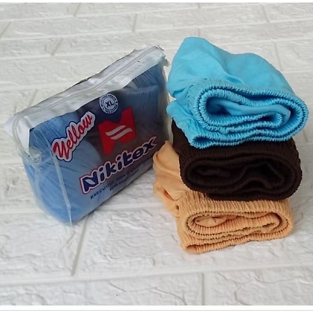 3 Pcs CD Celana Dalam Pria Nikitex Hijau CD Celana Dalam Murah
