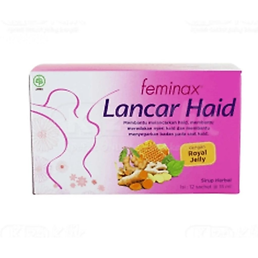 Feminax Lancar Hair 12 Sachet Feminax Cair