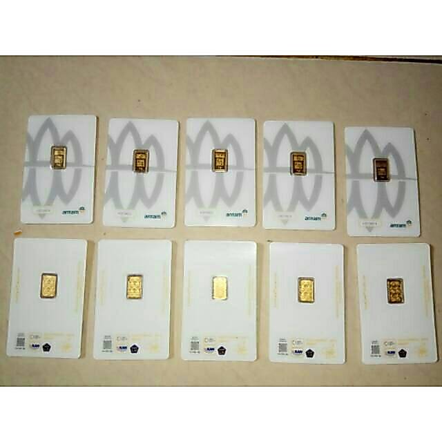 Emas antam 1 gram bersertifikat - logam mulia antam 1 gram