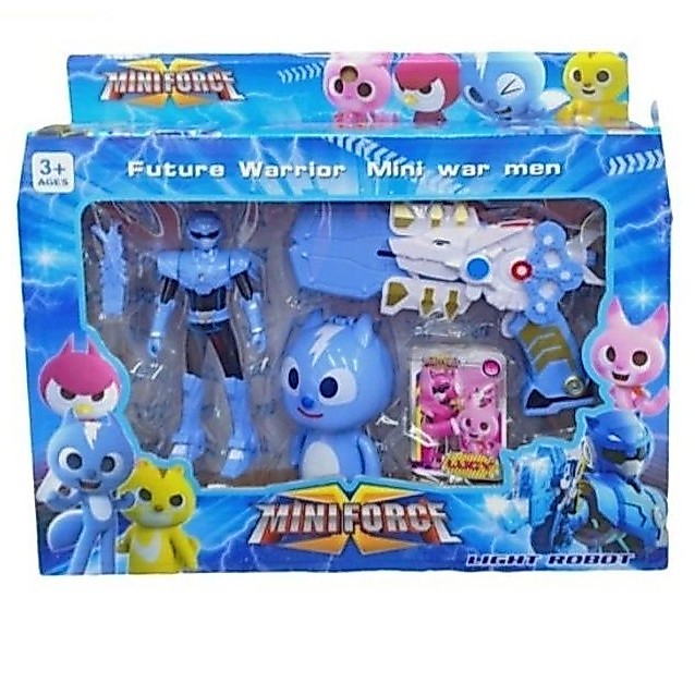 Mainan Robot Mini Force X Senjata Power Ranger