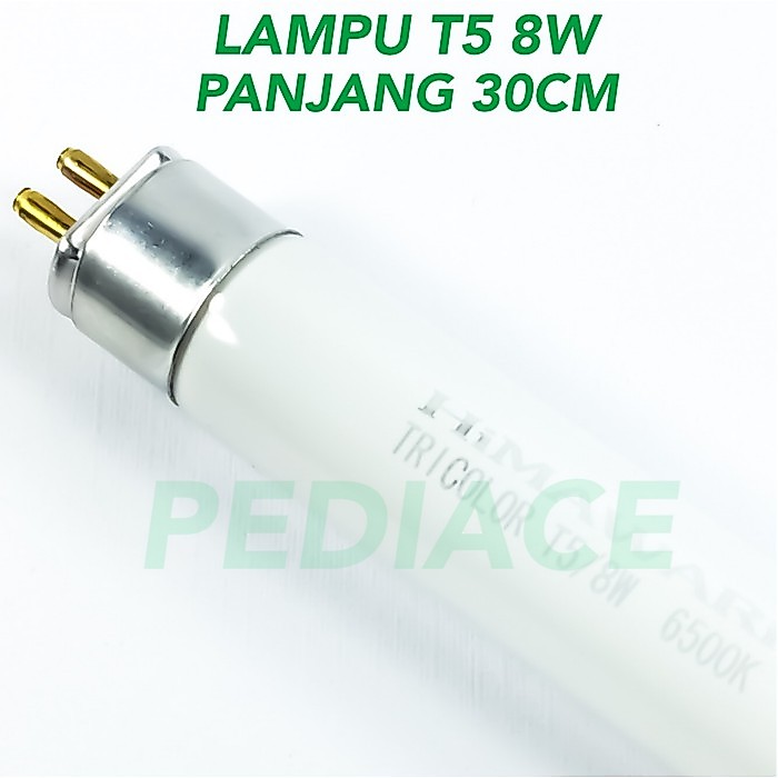 Lampu T5 8 Watt HiMAWARi Tricolor - Lampu TL T5 8W Panjang 30cm