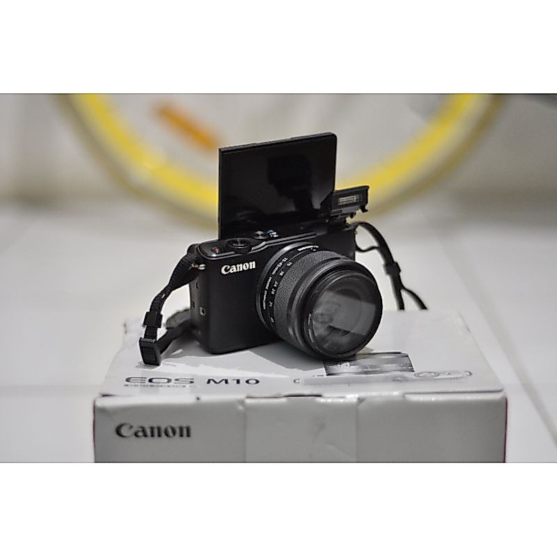 Kamera Mirroless Canon Eos M10 Camera Vlog Youtuber