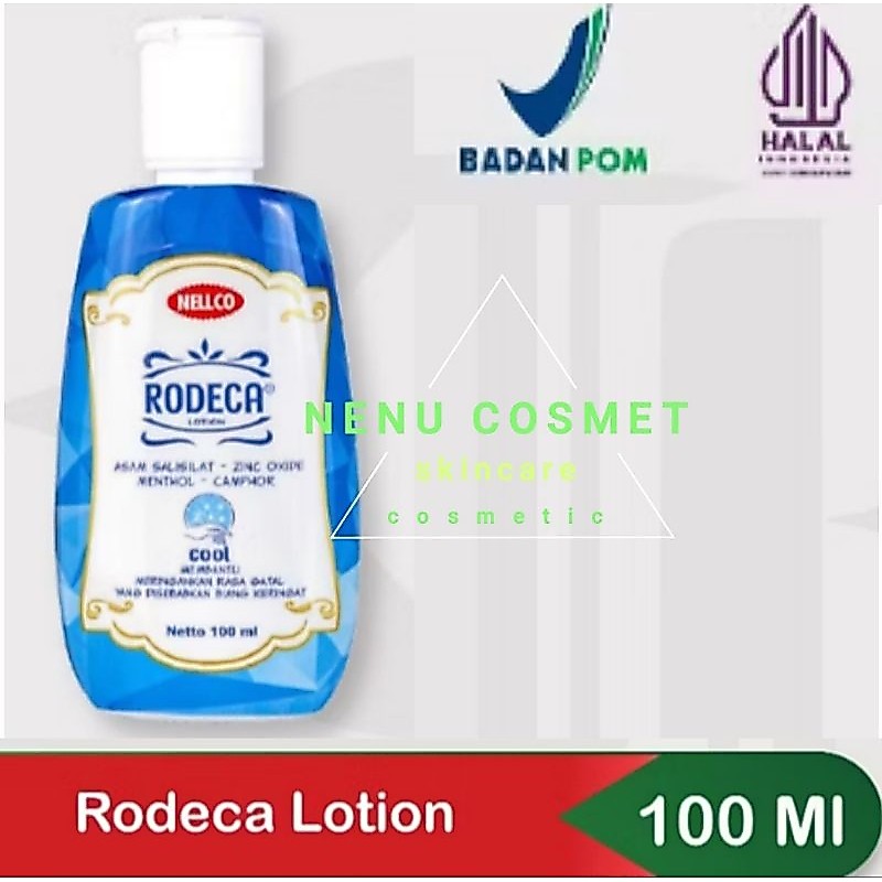 Nellco Rodeca Lotion Menthol + Camphor Bedak Cair 100 ml