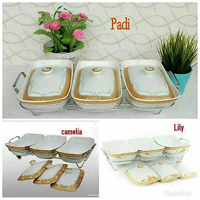 Prasmanan set/basi gandeng isi 3 B/BA/CR751 dan CR751DC vicenza