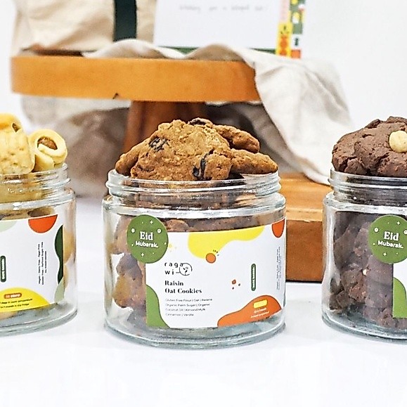 Raisin Oat Cookies - Vegan & Gluten Free