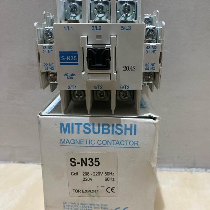 Kontaktor / Contactor Mitsubishi S-N35 SN-35 SN 35 SN35 - 220V