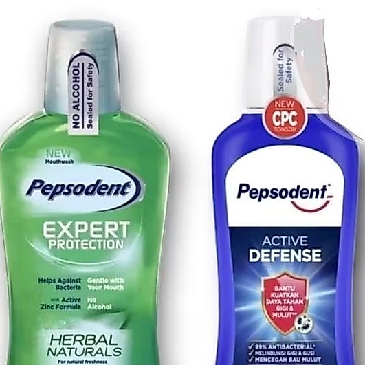 Pepsodent Expert Mouthwash / Obat Kumur Botol Kecil Aneka Varian 150 ml