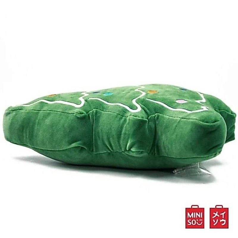 MINISO Christmas Tree Plush - Boneka Bantal Bentuk Pohon Natal